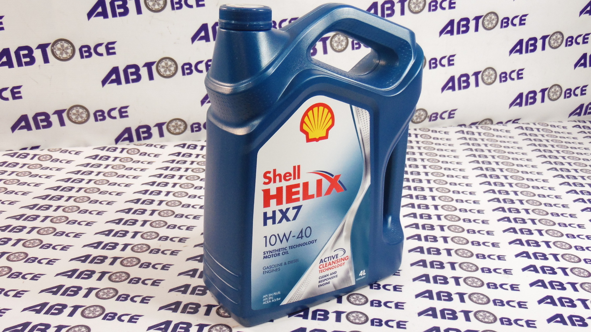 Масло моторное 10W40 (полусинтетическое) SN HX7 4л SHELL HELIX - Масло  Моторное